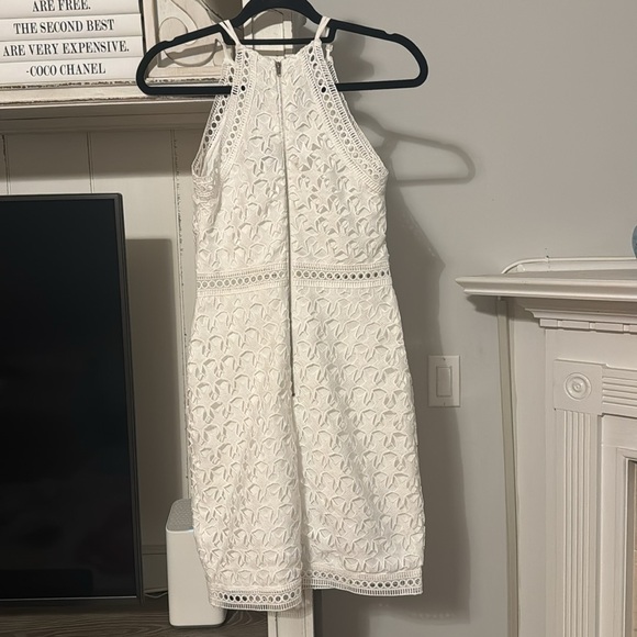Lulus Come On Nova White Crochet Lace Dress - Picture 9 of 9
